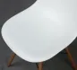 Preview: Vitra Side Chair DSW in Weiß mit hellem Ahorn Gestell gebraucht