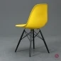 Preview: Vitra DSW Plastic Side Chair Gelb Ahorngestell neuwertig gebraucht
