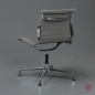 Preview: Vitra EA 101 Aluminium Chair Hopsak Warmgrey gebraucht