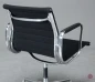 Preview: Vitra EA 108 Aluminium Chair Hopsak + Armauflagen Schwarz gebraucht