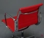 Mobile Preview: Vitra EA 108 Aluminium Chair Leder Rot 2014 gebraucht