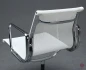 Preview: Vitra EA 108 mit weißem Netz Gestell verchromt gebraucht