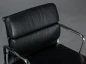 Preview: Vitra EA 208 Soft Pad Bürostuhl mit schwarzem Leder gebraucht Preview: Vitra EA 208 Soft Pad Bürostuhl mit schwarzem Leder gebraucht