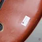 Preview: Vitra Eames Side Chair Terracotta Rot Fiberglass Orange mit Holzgestell gebraucht