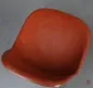 Preview: Vitra Eames Side Chair Terracotta Rot Fiberglass mit Metallgestell gebraucht