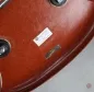 Preview: Vitra Eames Side Chair Terracotta Rot Fiberglass mit Metallgestell gebraucht