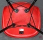 Mobile Preview: Vitra Eames DSW Side Chair Fiberglas Hermann Miller Rot Ahorngestell gebraucht