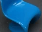 Mobile Preview: Vitra Panton Chair Classic Stuhl Blau Hochglanz gebraucht
