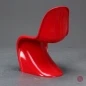 Preview: Vitra Panton Chair Classic Rot Hochglanz gebraucht