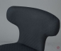 Preview: Vitra Pivot Hochstuhl mit schwarzem Stoffbezug höhenverstellbar gebraucht