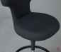 Preview: Vitra Pivot Hochstuhl mit schwarzem Stoffbezug höhenverstellbar gebraucht