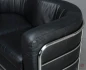 Preview: Zanotta Onda 2-Sitzer Sofa Leder Schwarz gebraucht