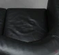 Preview: Zanotta Onda 2-Sitzer Sofa Leder Schwarz gebraucht