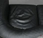 Preview: Zanotta Onda 2-Sitzer Sofa Leder Schwarz gebraucht