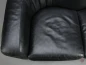 Preview: Zanotta Onda 2-Sitzer Sofa Leder Schwarz gebraucht