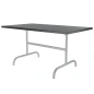 Preview: SChaffner Säntis Metalltisch Graue Platte antrazit Gestell Preview: SChaffner Säntis Metalltisch Graue Platte antrazit Gestell