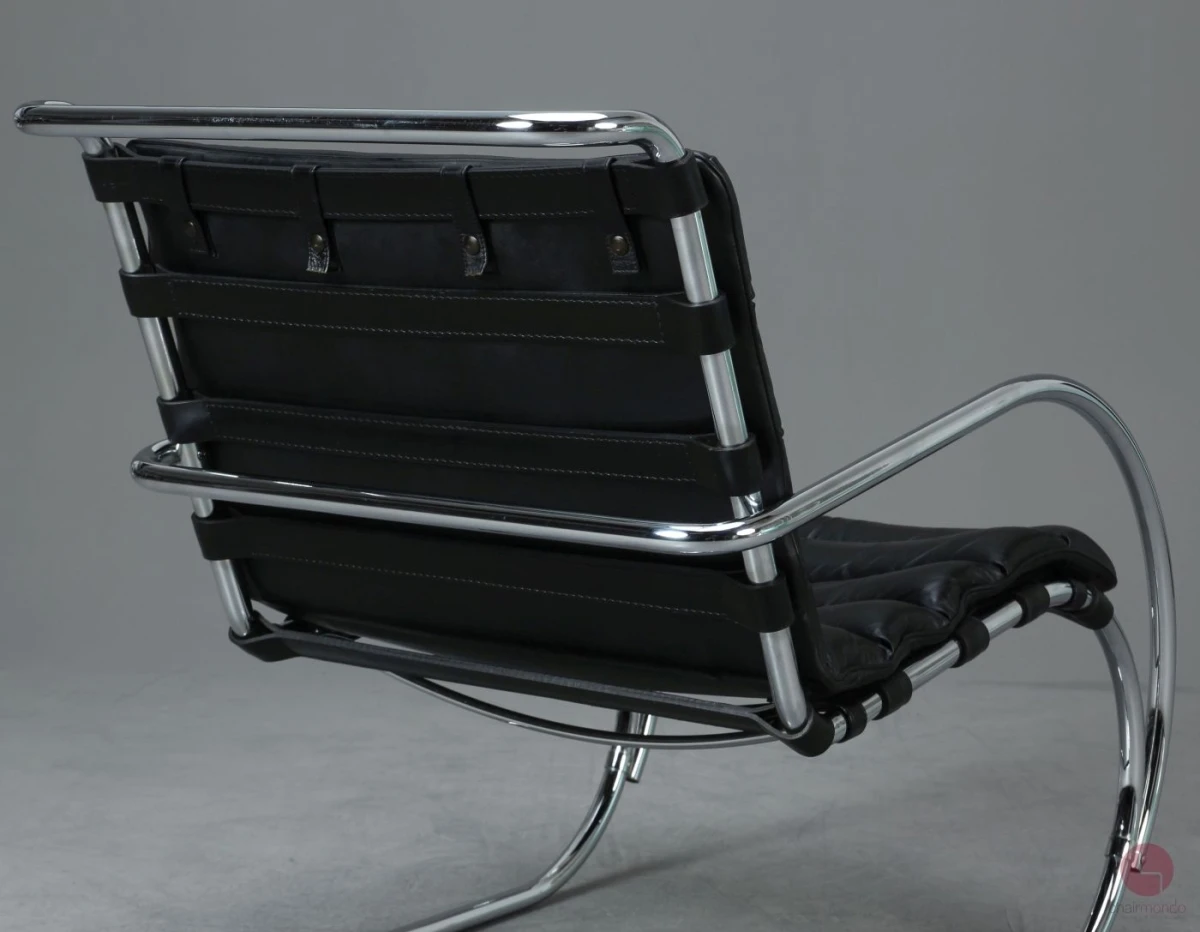 Knoll MR Lounge Sessel mit Armlehnen in Schwarz Freischwinger gebraucht