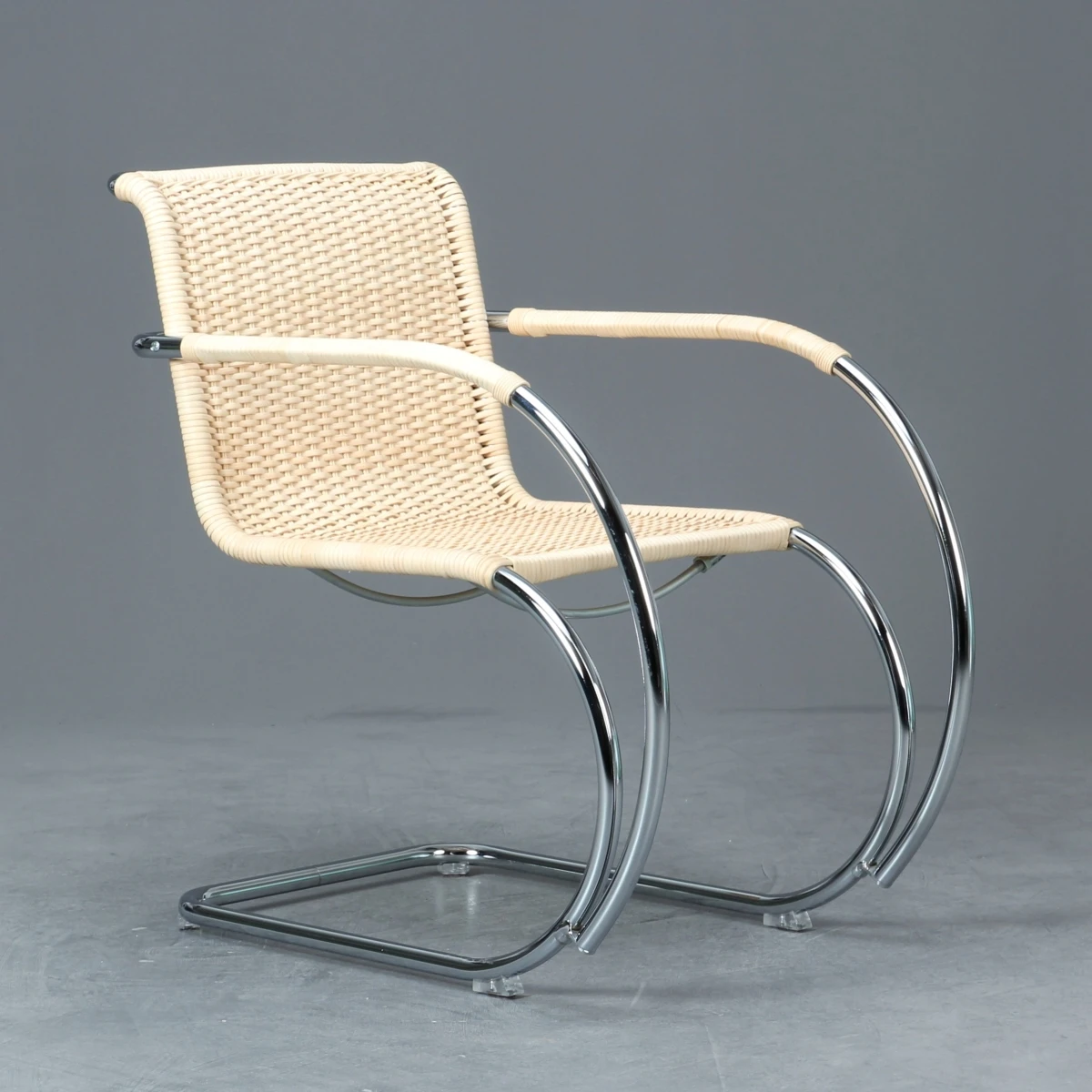 Thonet S533 RF Freischwinger Sessel mit Geflecht gebraucht