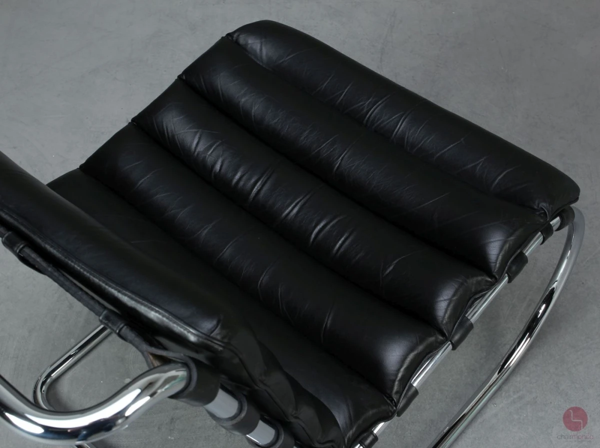 Knoll MR Lounge Sessel in Schwarz Freischwinger gebraucht