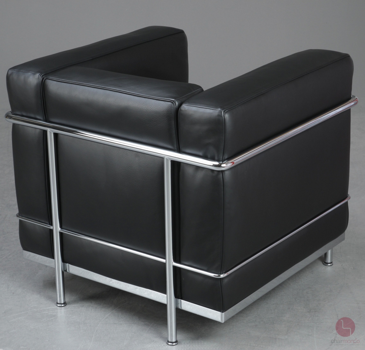 Cassina LC2 Sessel mit schwarzem Leder gebraucht