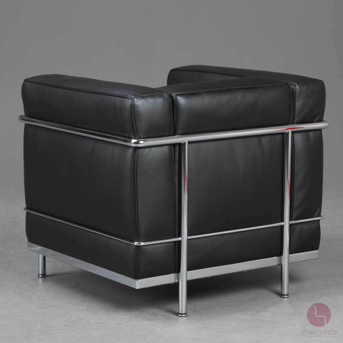 Preview: Cassina LC2 Sessel mit schwarzem Leder gebraucht