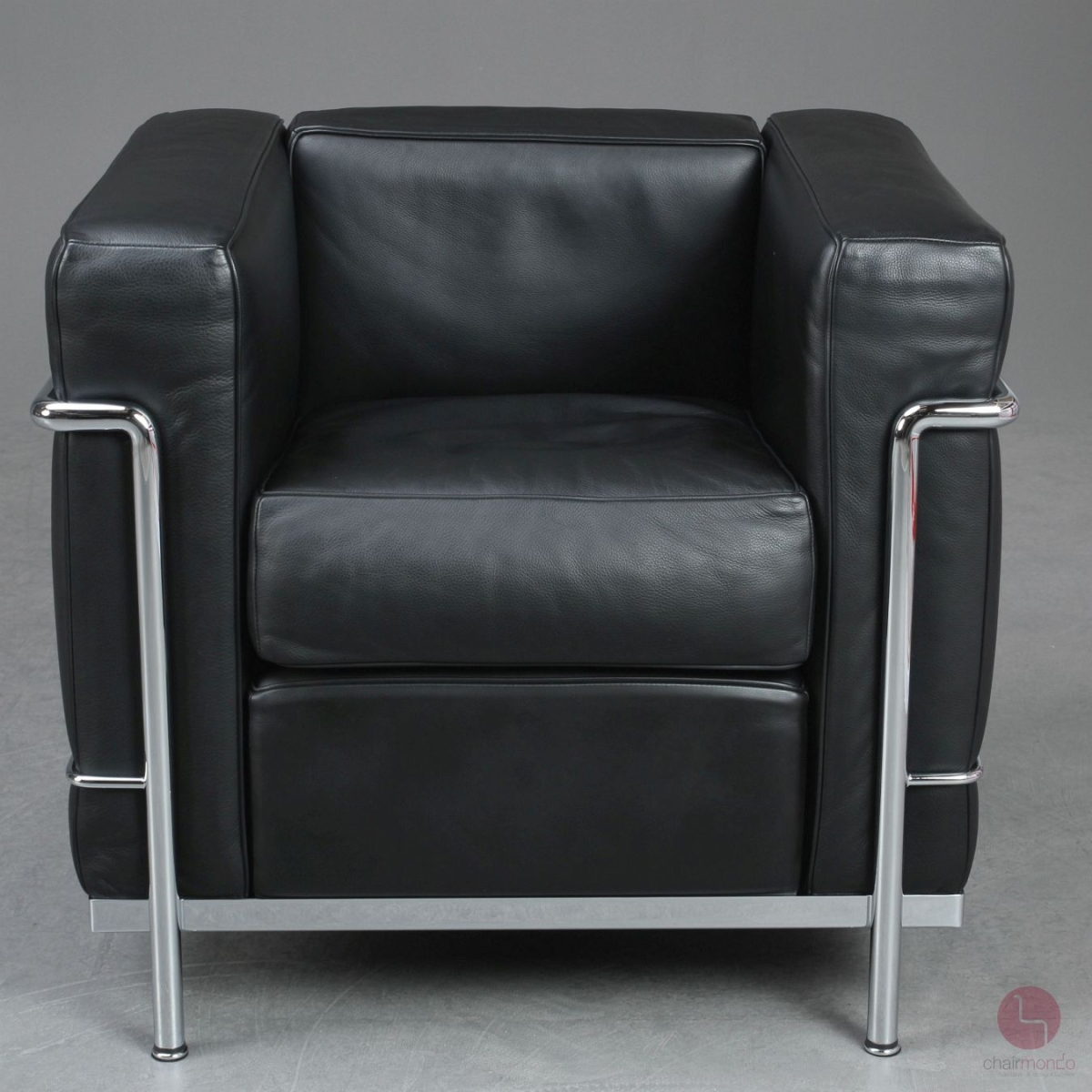 Cassina LC2 Sessel mit schwarzem Leder gebraucht