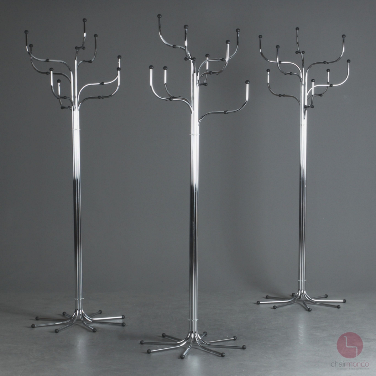 Preview: Fritz Hansen Coat Tree Garderobenständer Garderobe verchromt gebraucht