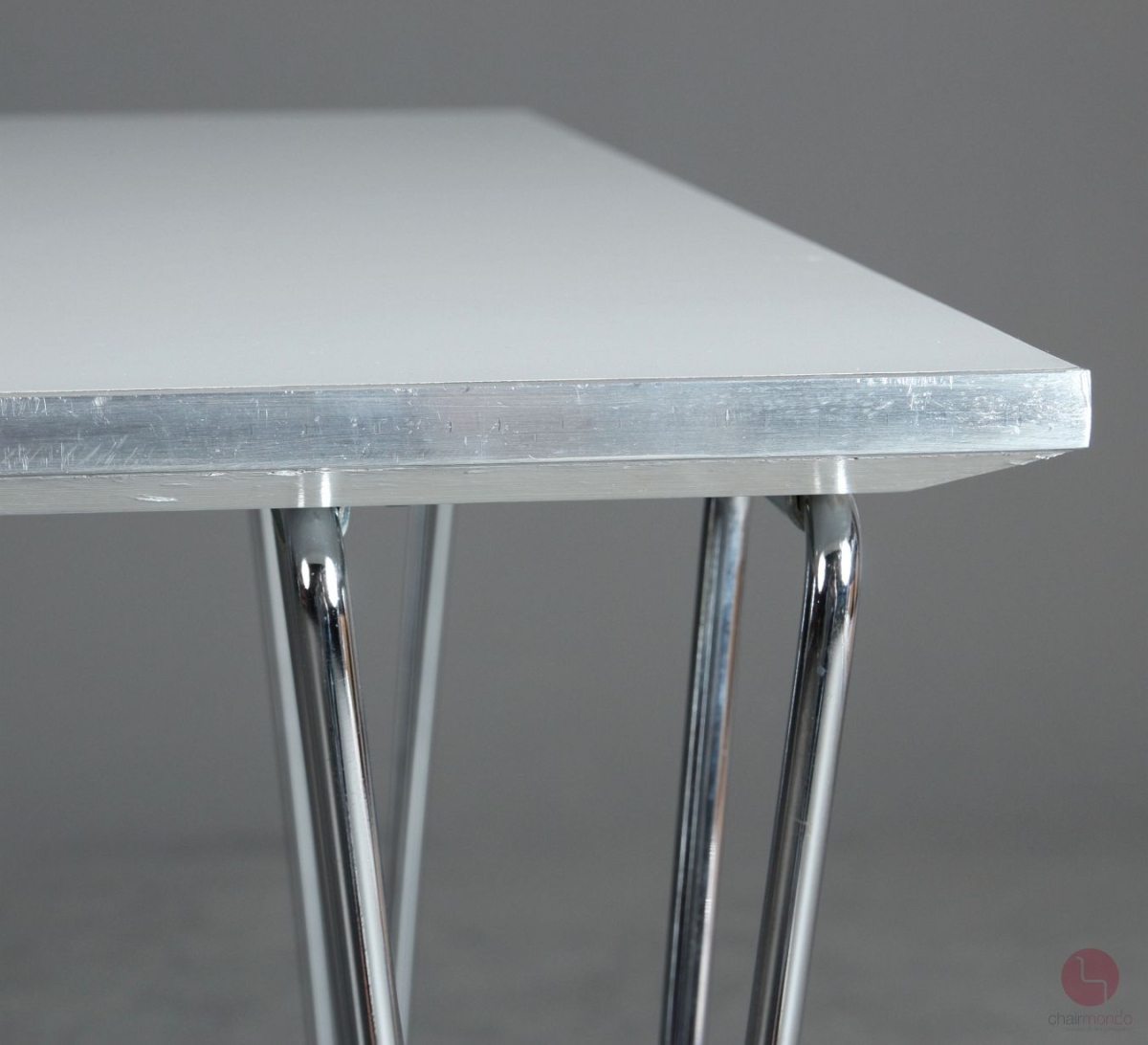 Fritz Hansen Rectangular Esstisch 80 x 80cm in Weiß gebraucht