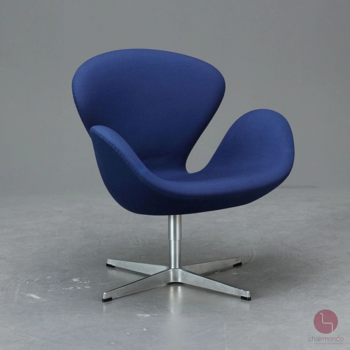 Fritz Hansen Swan Chair in Blau Lounge Sessel gebraucht
