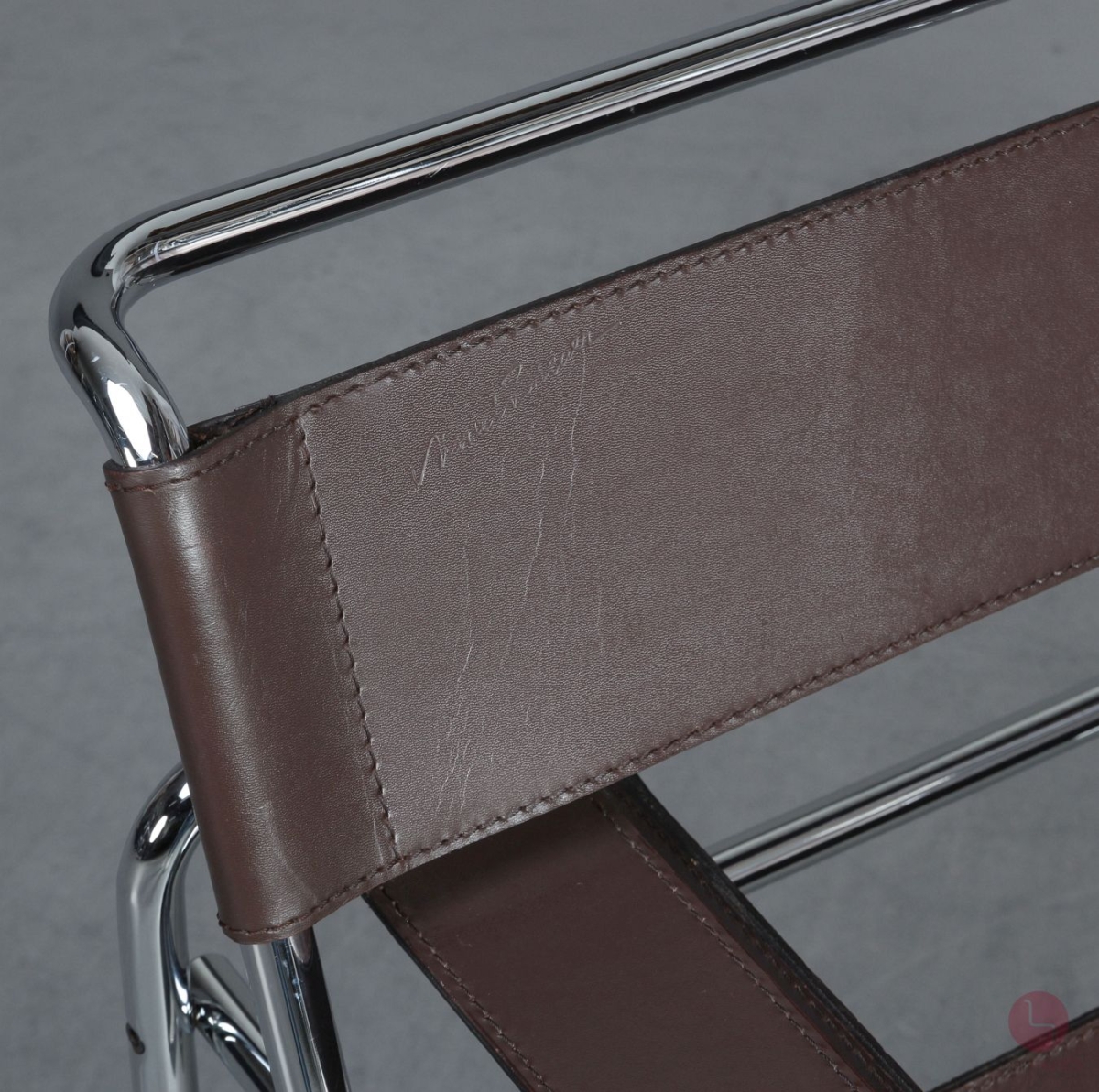Preview: Gavina Wassily Chair Leder braun gebraucht