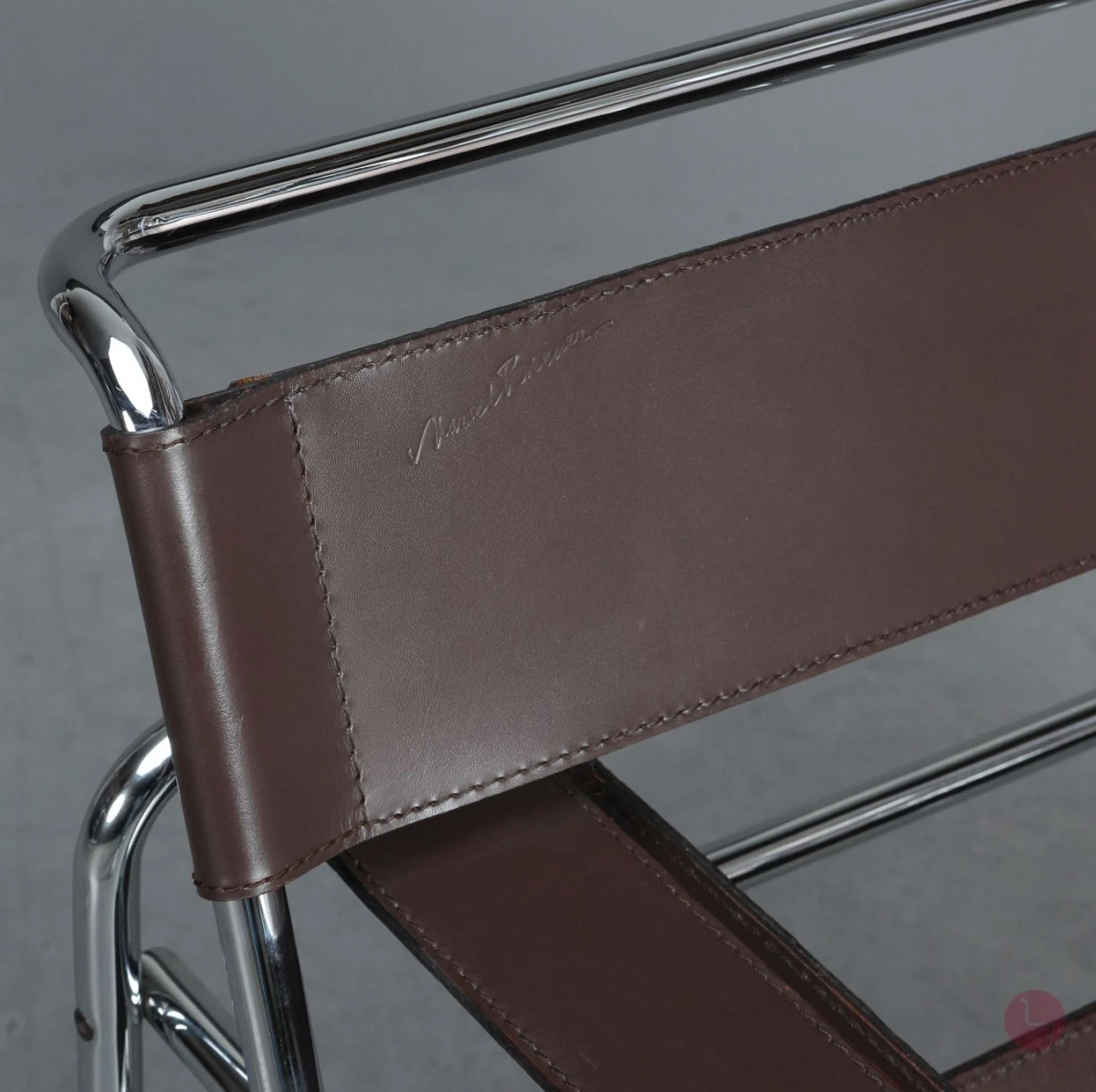Gavina Wassily Chair Leder braun gebraucht