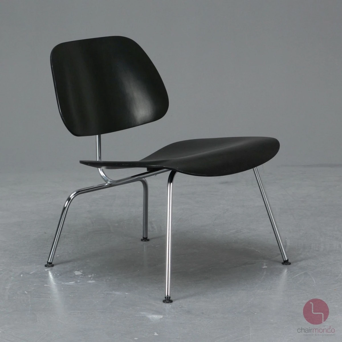 Vitra / Herman Miller LCM Lounge Chair Metal Stuhl Schwarz gebraucht