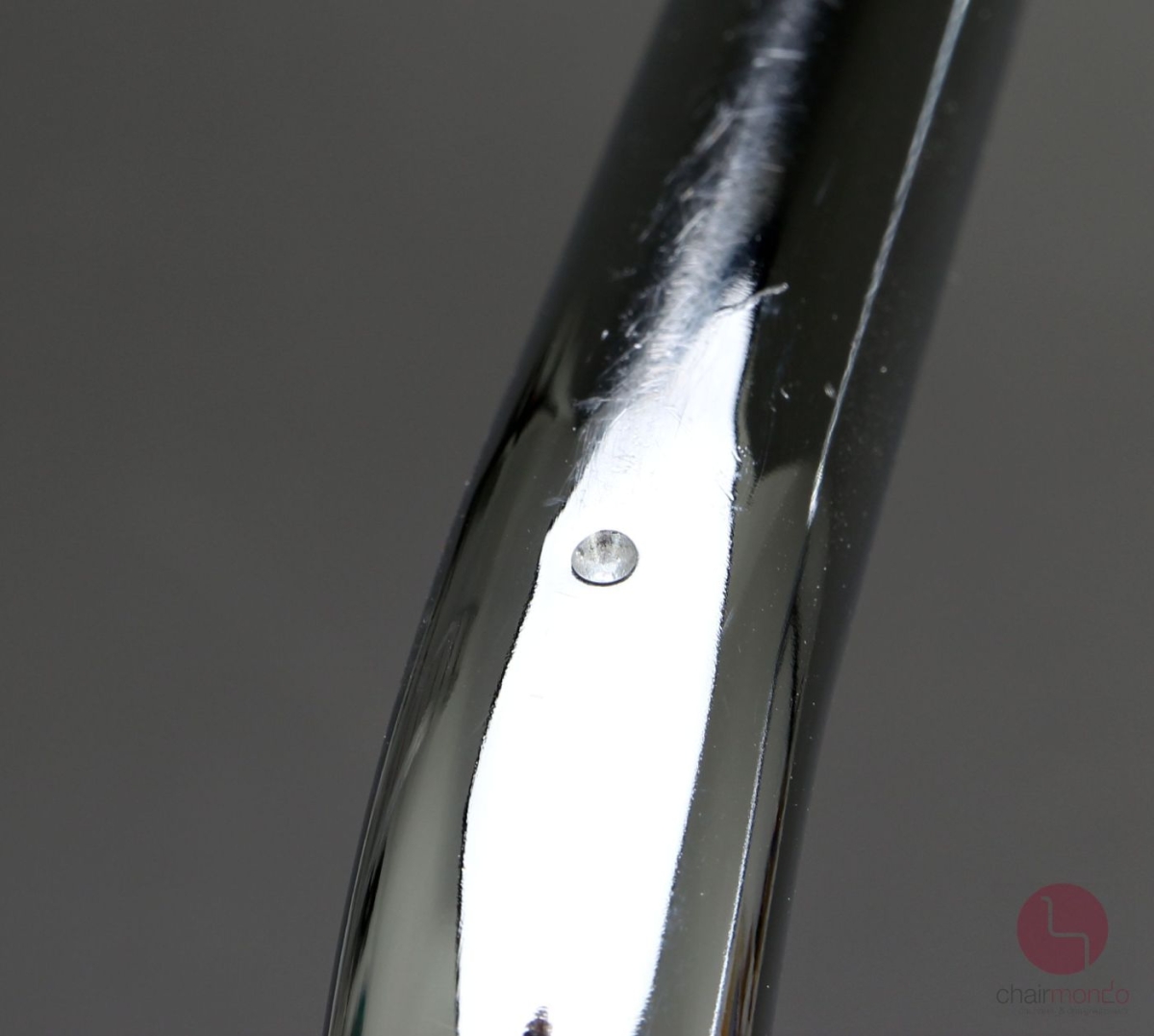 Preview: Kerbe-im-Gestell-für-Filzgleiter-Set-in-Transluzent-Transparent-Durchsichtig-passend-für-Thonet-Freischwinger-Stühle-FG20-Neuware