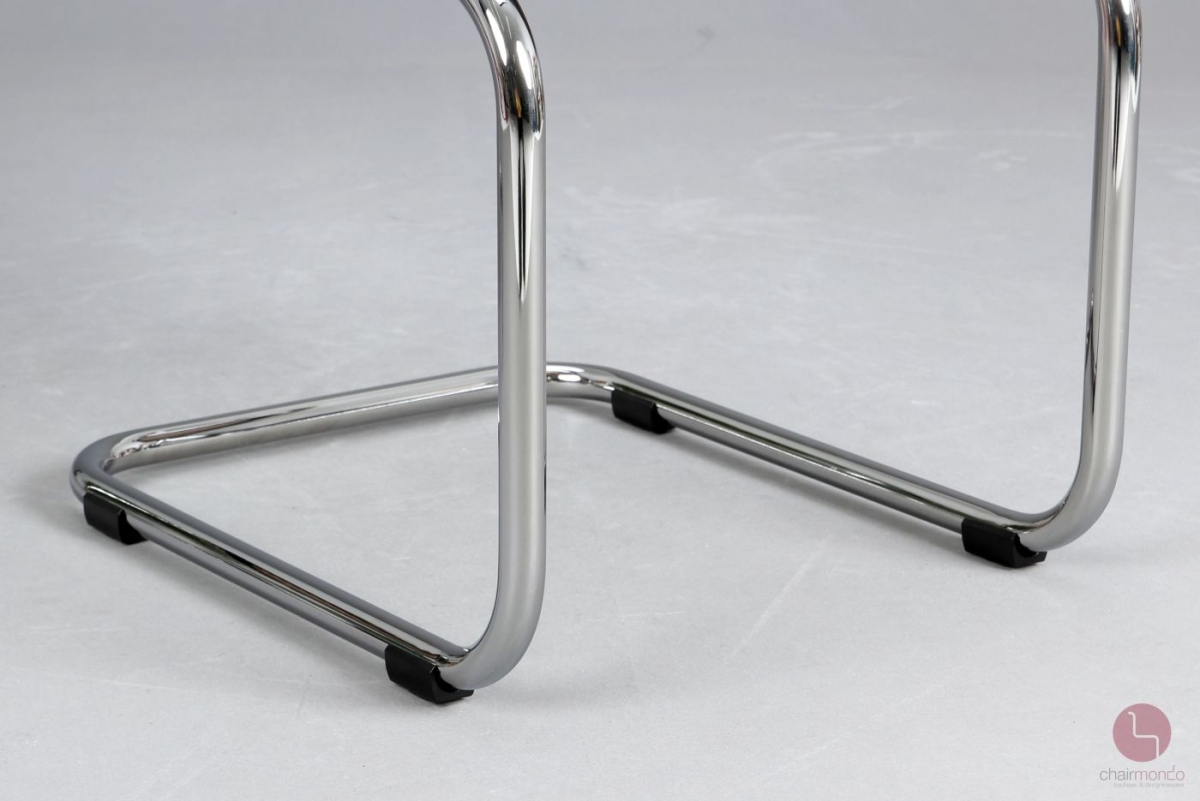 Preview: Klemmgleiter passend für Thonet Freischwinger (Schwarz)