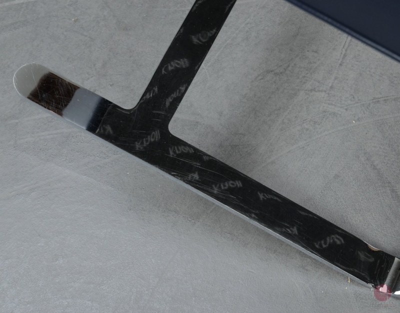 Knoll Brno Freischwinger Leder Blau gebraucht