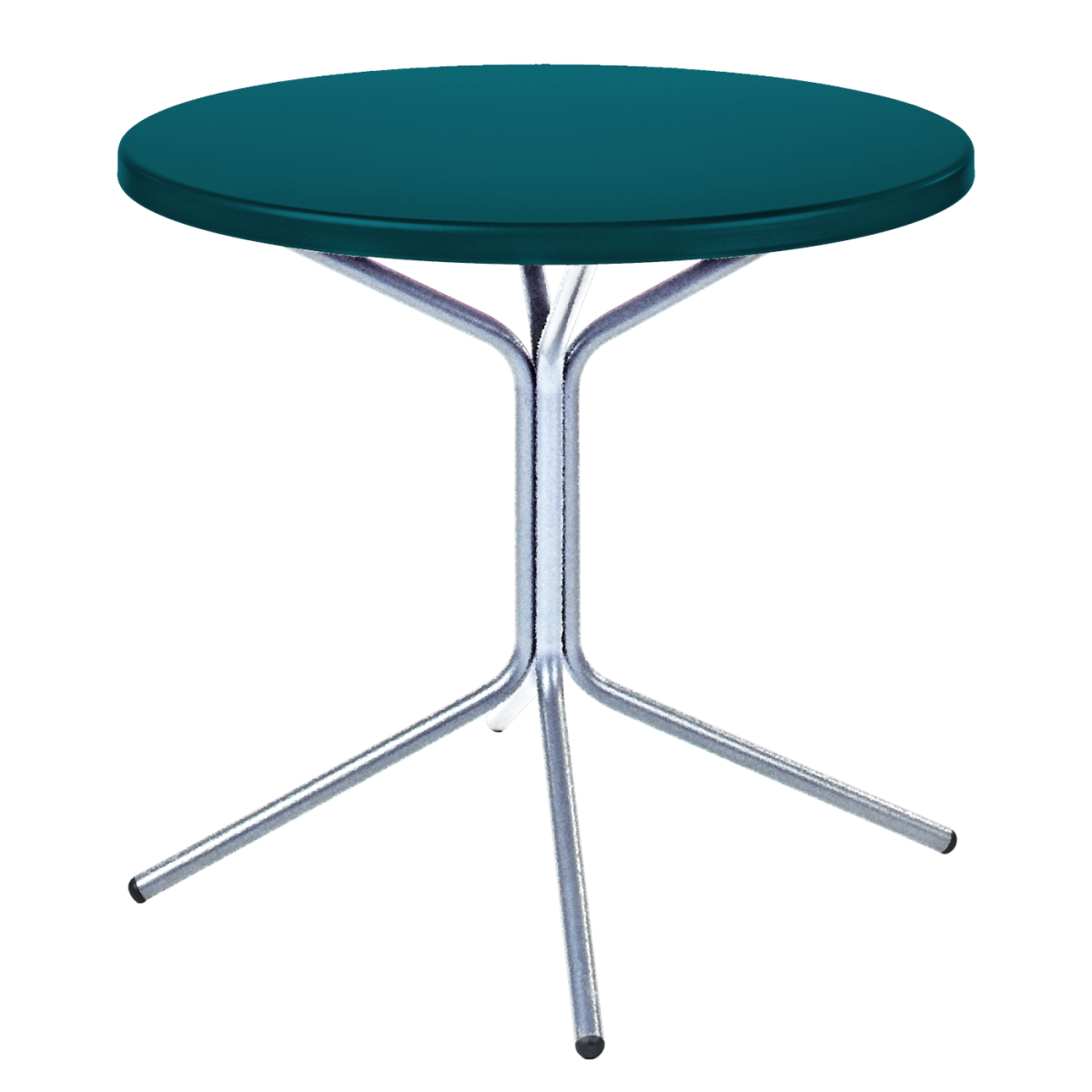 Kaliblauer Pix Metalltisch – elegant und wetterfest
