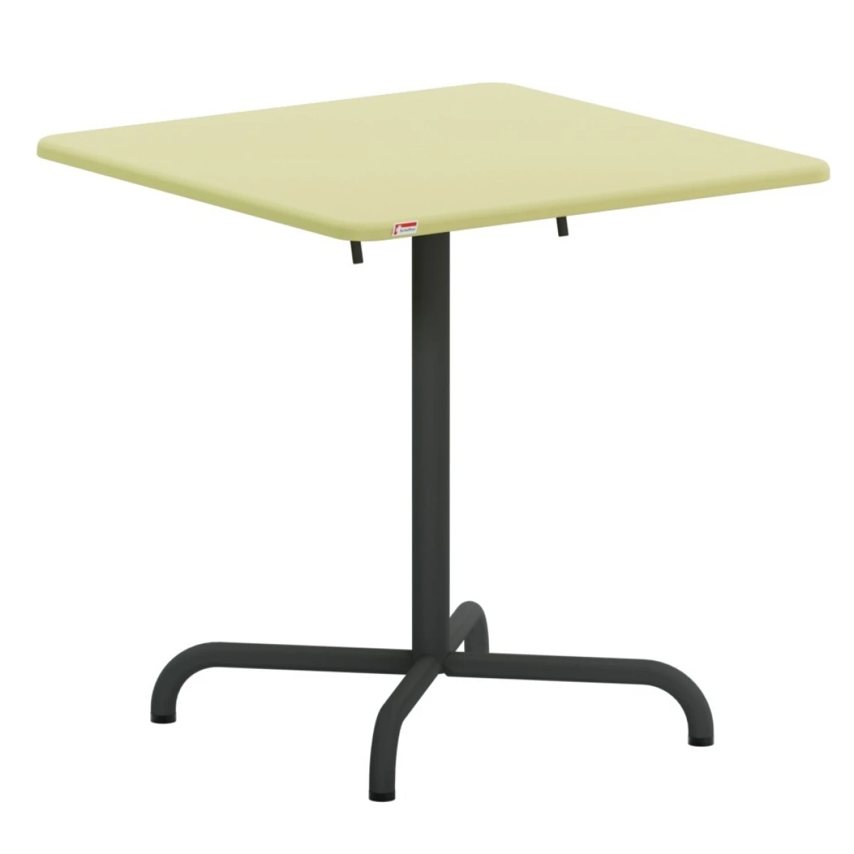 Schaffner Davos Glasfaser Esstisch rechteckig, zweifarbig konfigurierbar