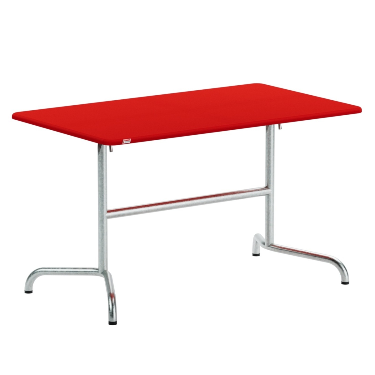 Preview: Schaffner Davos Esstisch rechteckig in verschiedenen Farben, Gestell feuerverzinkt