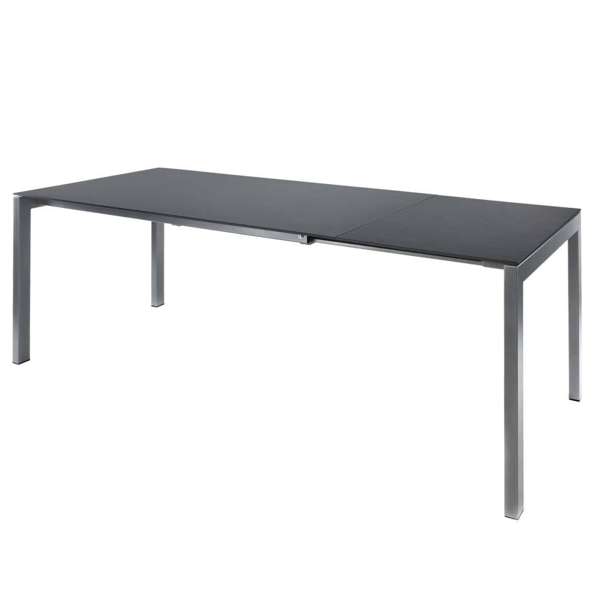 Schaffner Luzern ausziehbarer Tisch Freisteller in graphit
