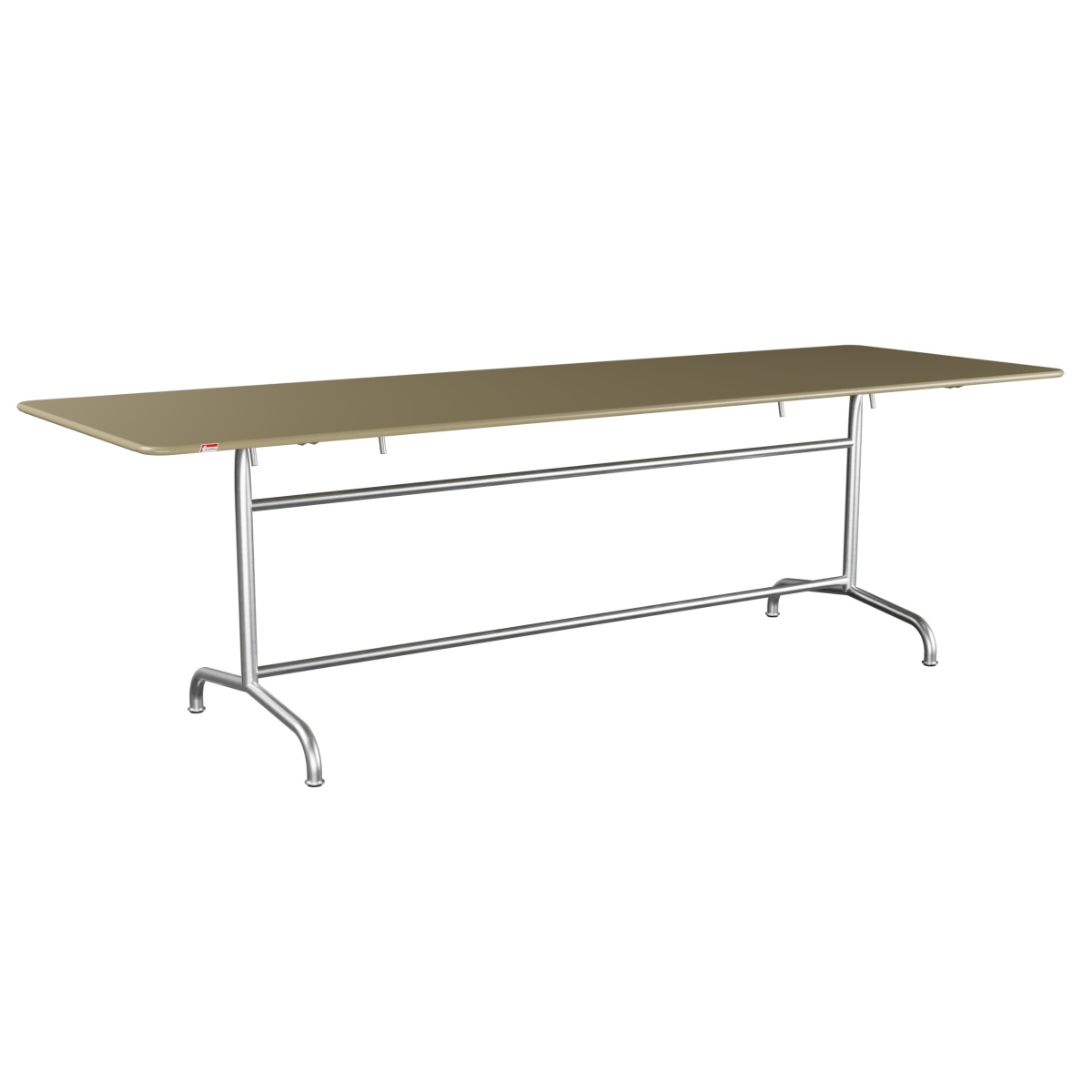 Preview: Schaffner Metalltisch Rigi in verschiedenen Farben, 240 x 80 cm
