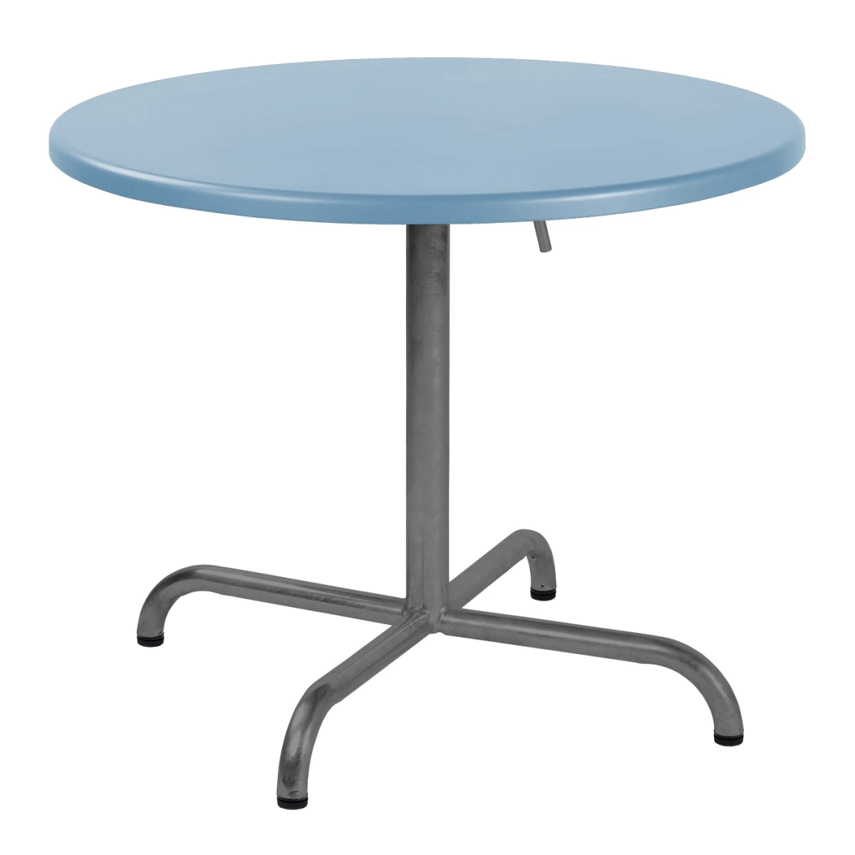 Schaffner Säntis Metalltisch Quadratisch Blau
