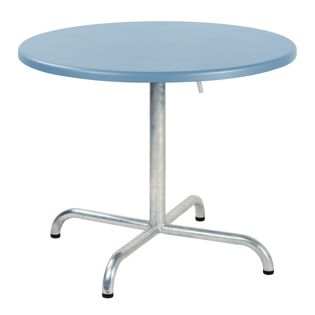 Preview: Schaffner Davos Pastellblau und Feuerverzinktes Gestell