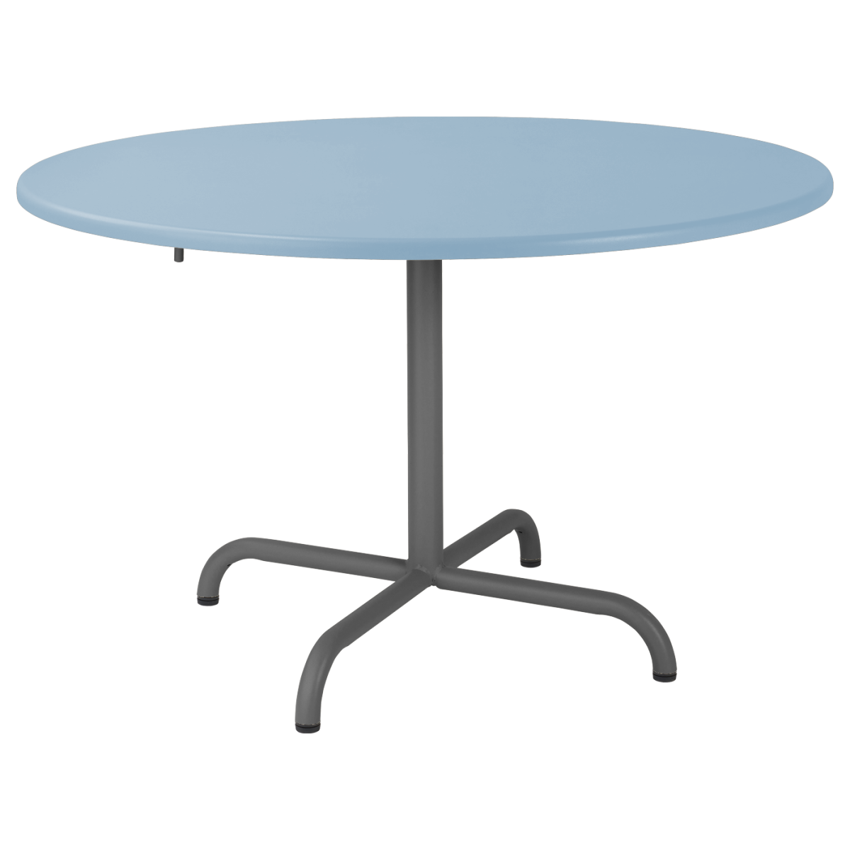 Preview: Davos Pastellblau auf Anthrazit Gestell