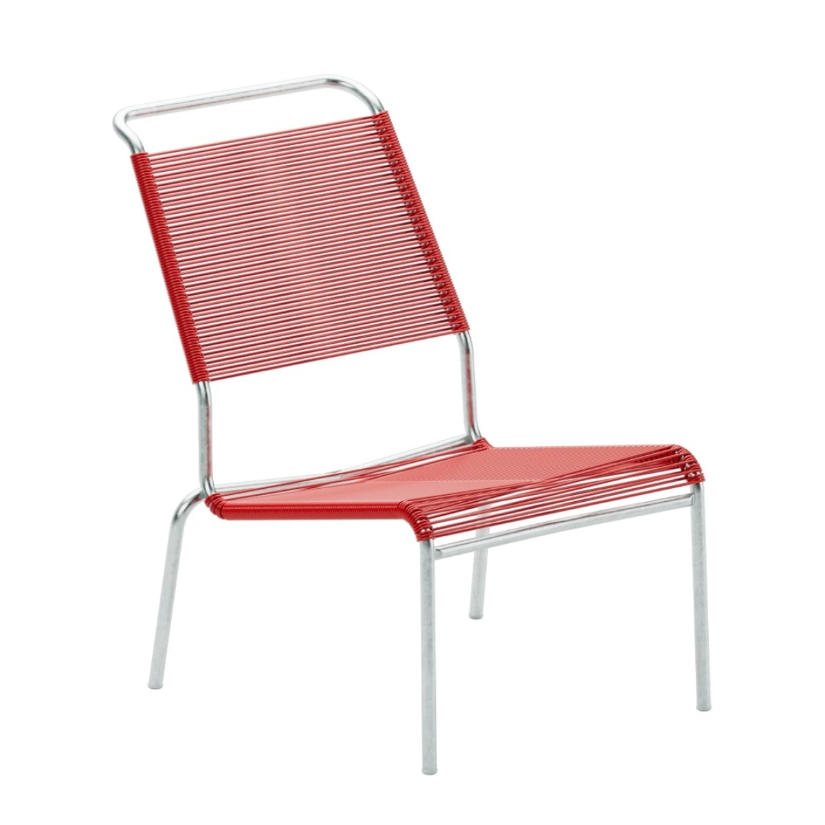 Schaffner Säntis Spaghetti Lounger mit Stahlrohr Gestell