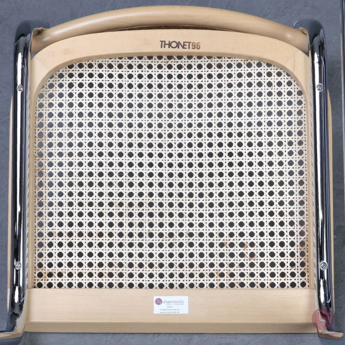 Thonet S32 Freischwinger in Buche Natur hell mit Wiener Geflecht gebraucht