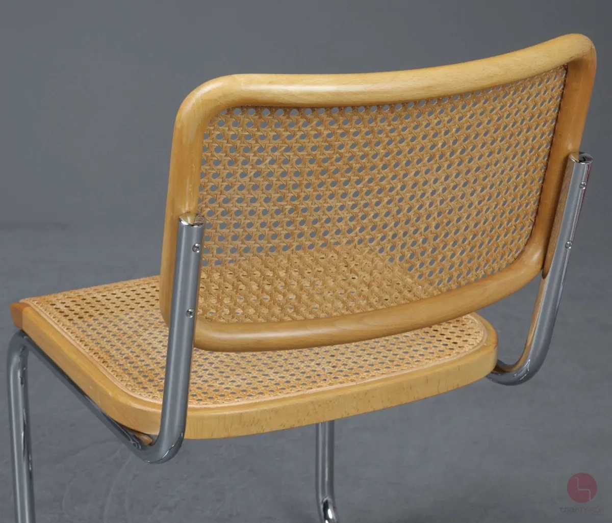 Thonet S32 Freischwinger Buche Natur mit Patina Geflecht gebraucht