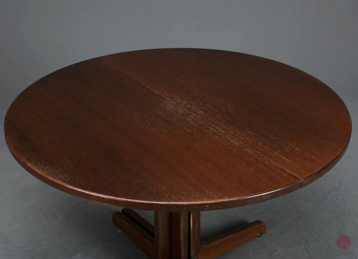 Thonet 1051 Ausziehtisch Holz Braun mit 2 Einlegeplatten
