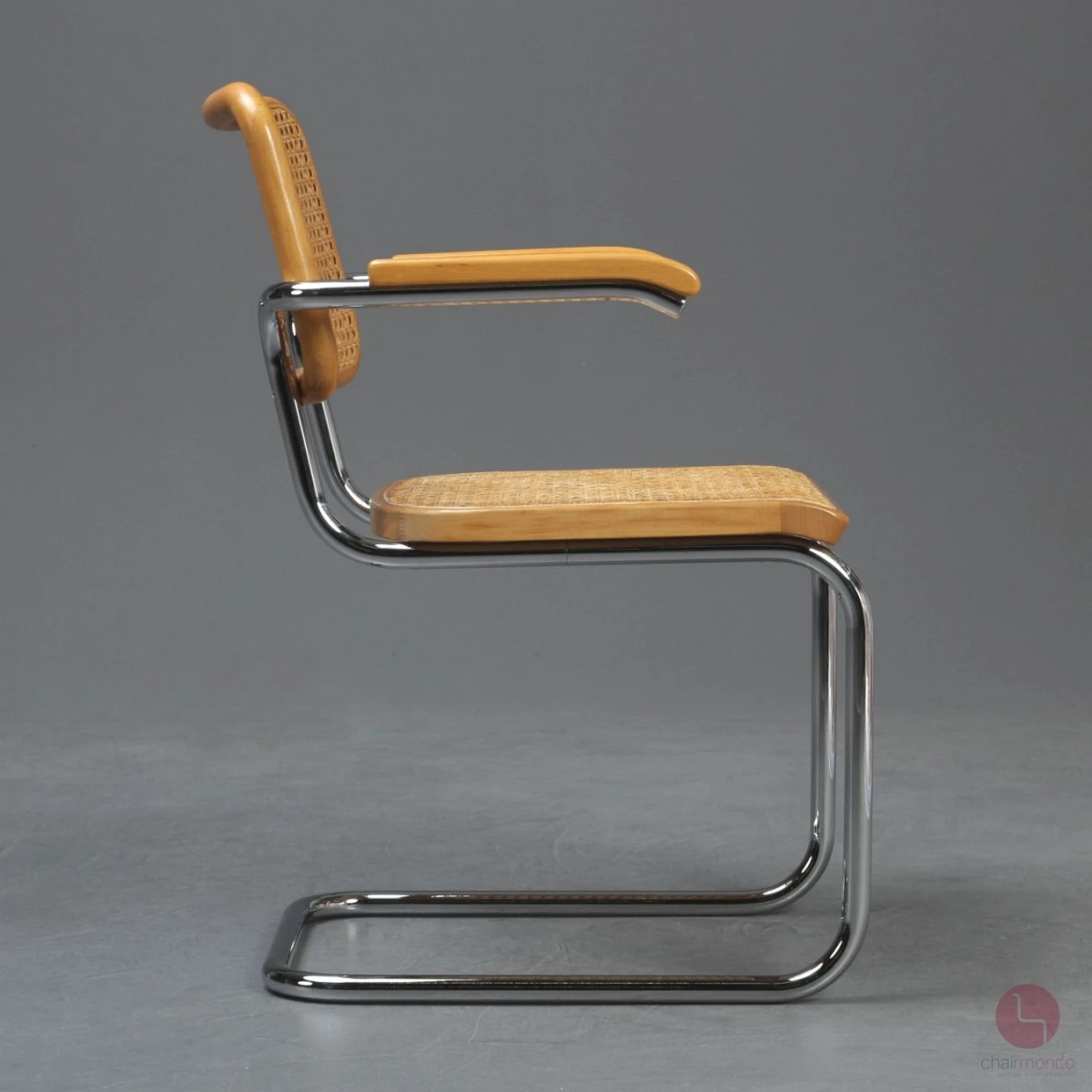 Thonet S64 Freischwinger Buche Natur mit Geflecht gebraucht