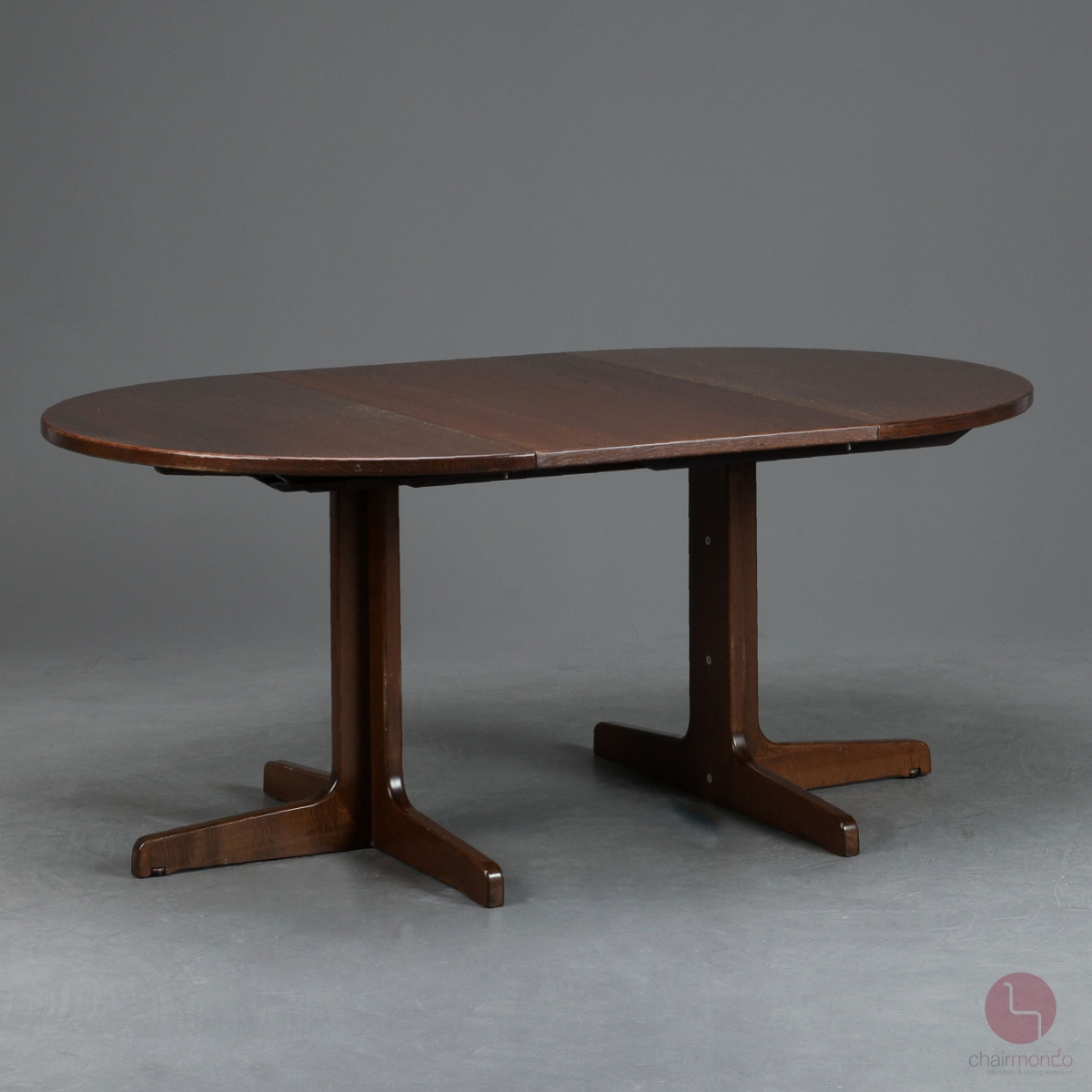 Preview: Thonet 1051 Ausziehtisch Holz Braun mit 2 Einlegeplatten