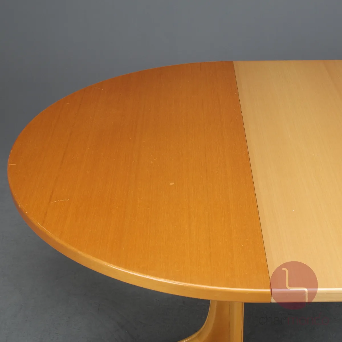 Thonet 1055 Ausziehtisch Buche klar lackiert mit 2 Einlegeplatten gebraucht
